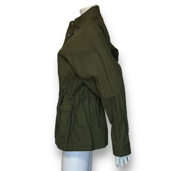 Madewell Northover Military Jacket – Desert Olive, Size Large - Picture 5 of 12